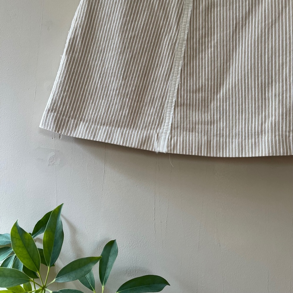 isabel marant white cotton canvas skirt - Picture 8 of 10
